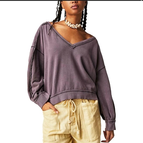 Free People Tops - Free People Take One Pullover